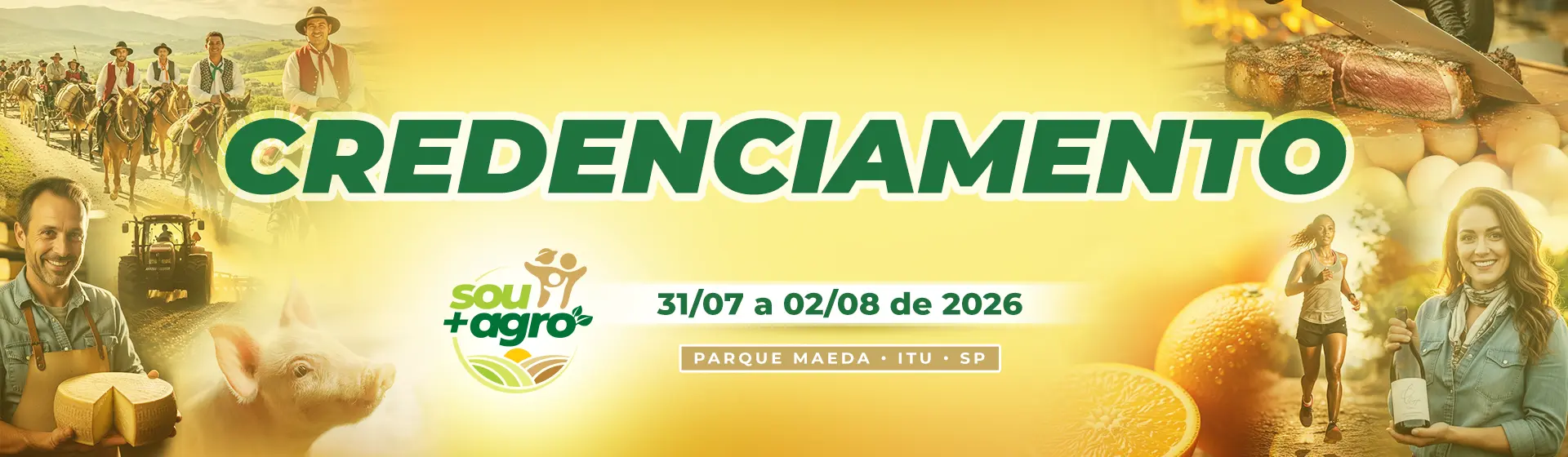 Credenciamento – Sou + Agro 2026