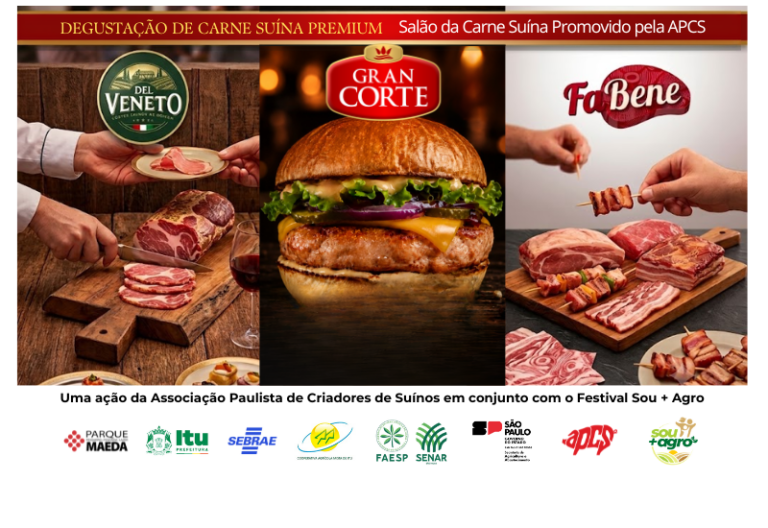 APCS chancela força do setor no Sou + Agro e oferece degustação de cortes premium