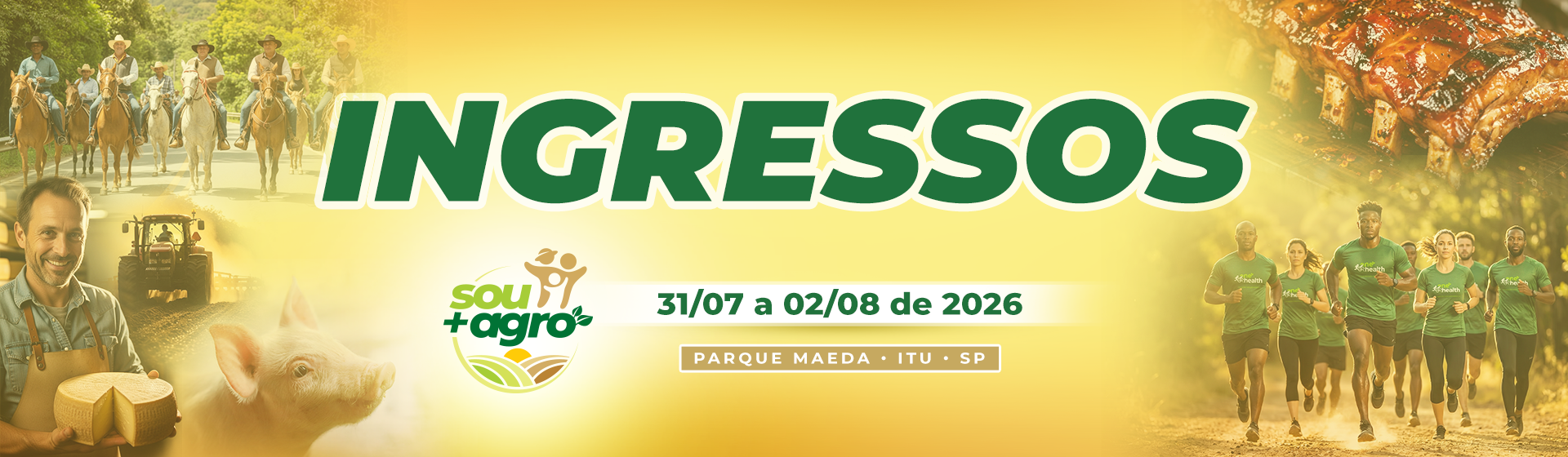 Credenciamento – Sou + Agro 2026